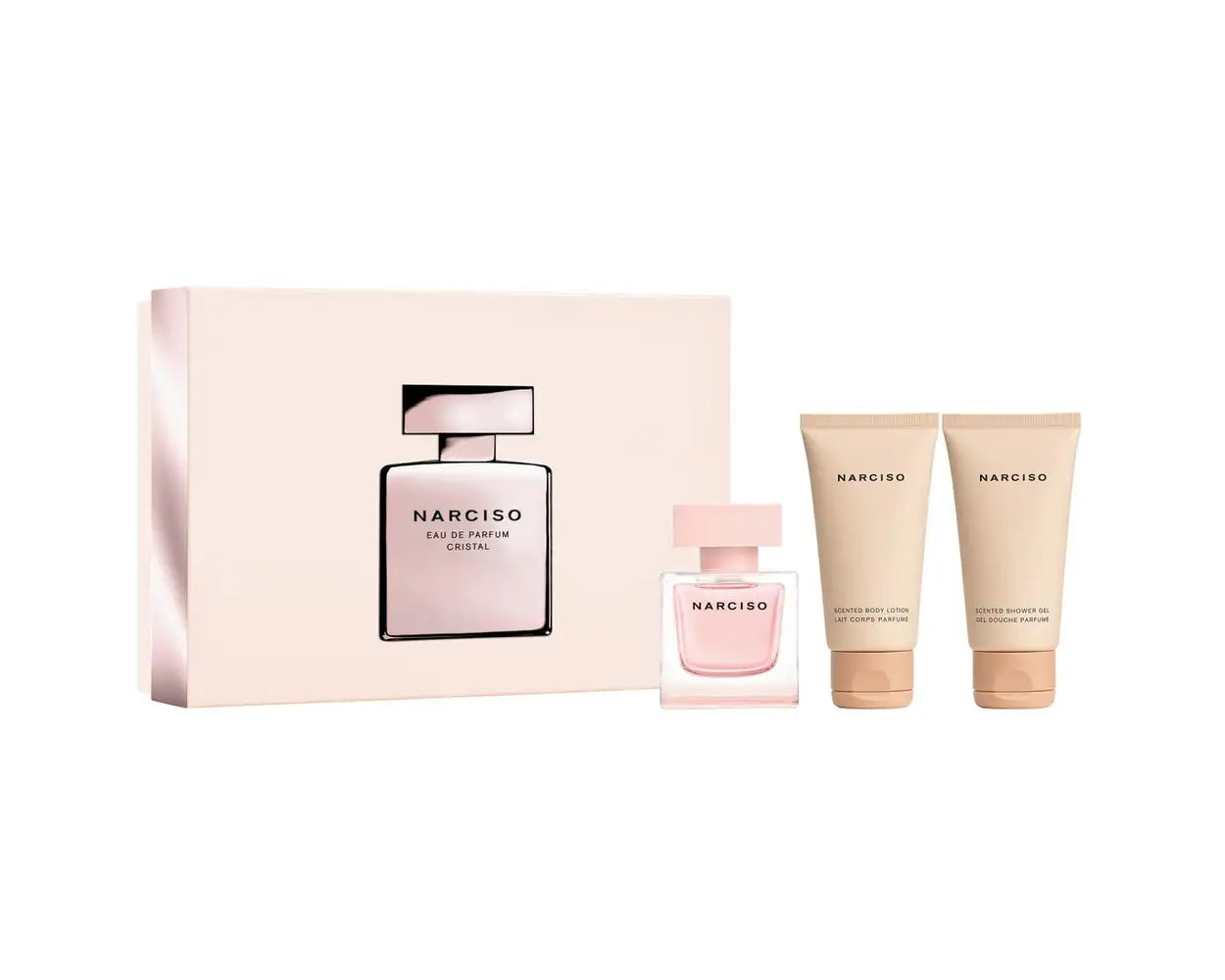 Narciso Cristal - edp 50ml + shower gel 50ml + body lotion 50ml