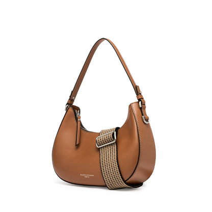 Borsa a spalla Bianca nut