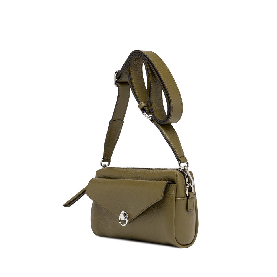 Borsa a tracolla Deva verde