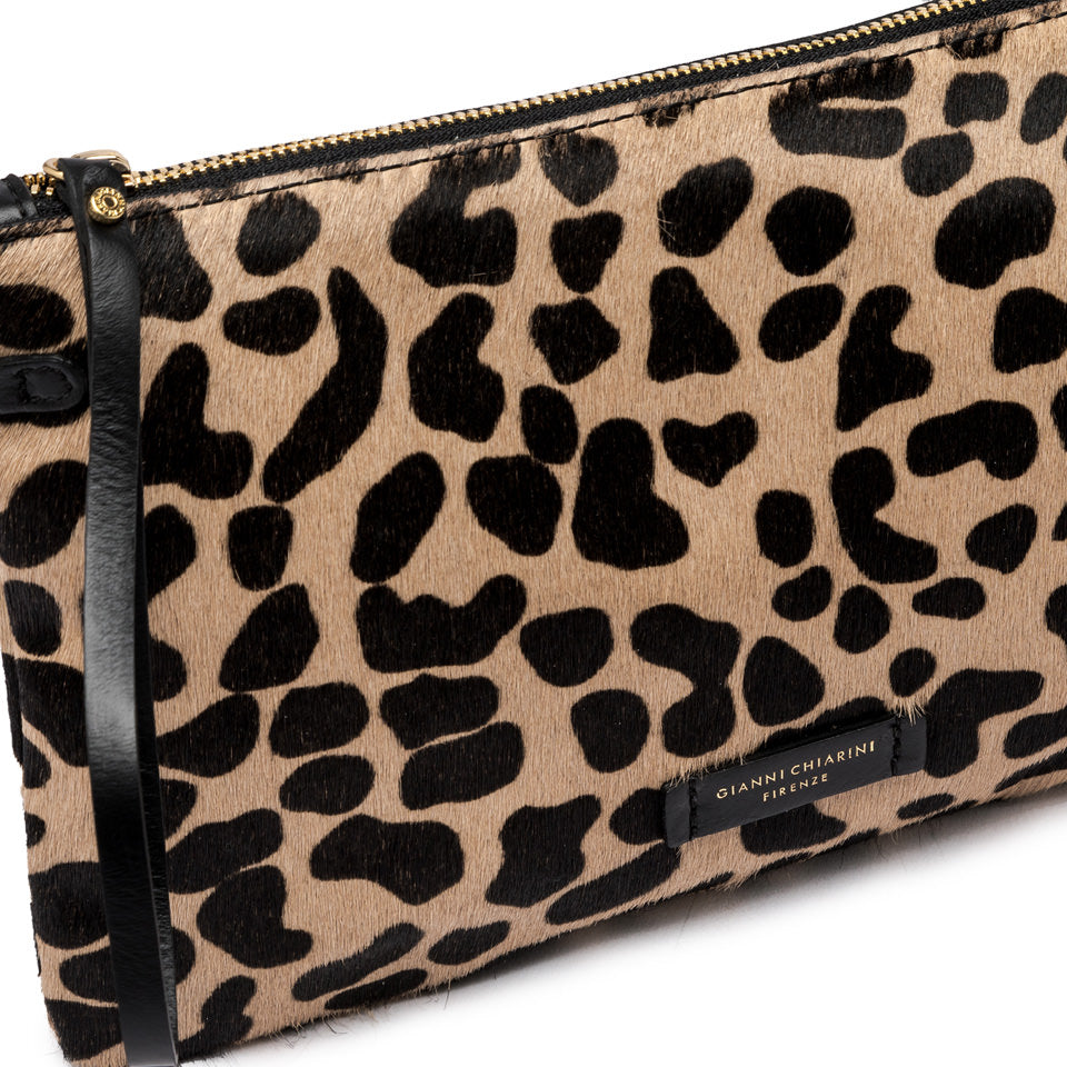 Clutch Hermy cavallino leopardata
