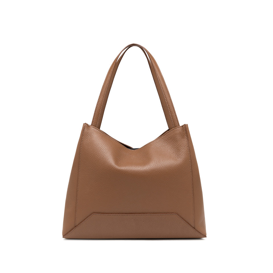 Borsa a spalla Ludovica castoro