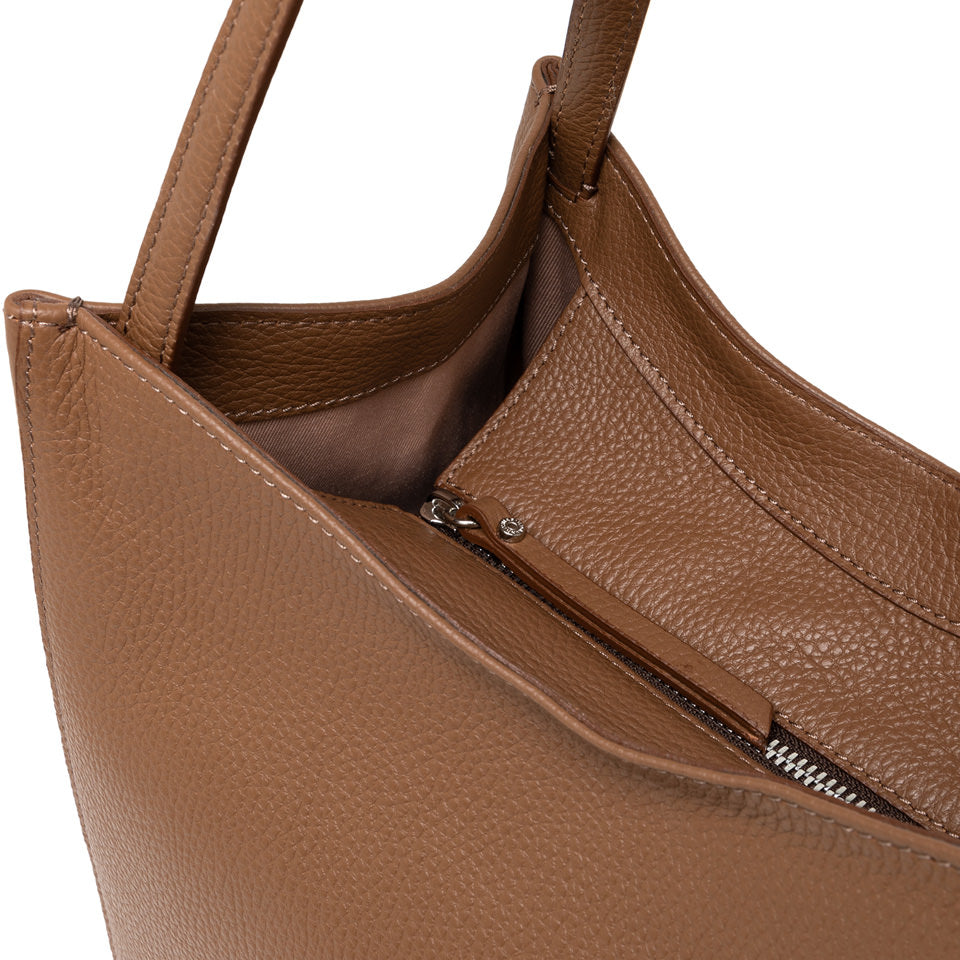 Borsa a spalla Ludovica castoro