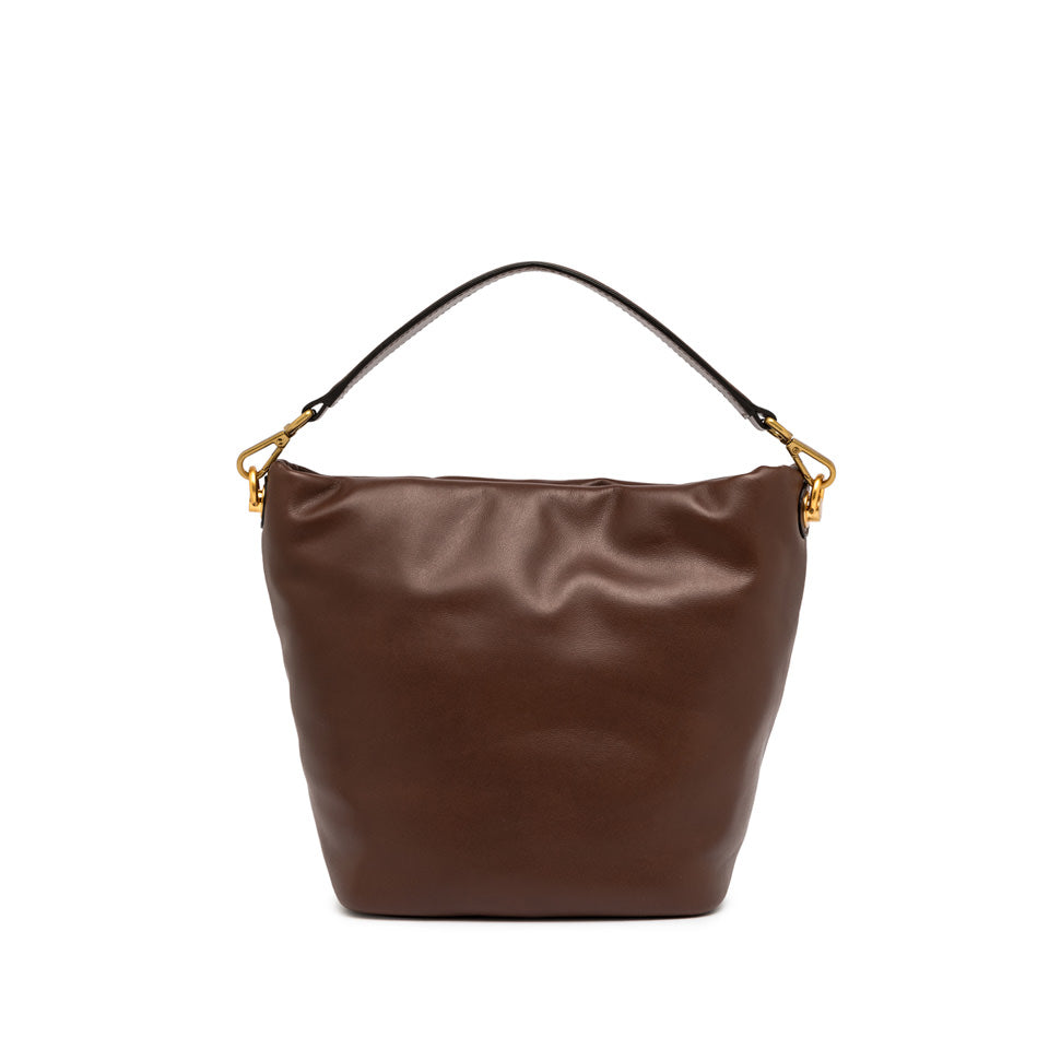 Borsa a spalla Mirea marrone