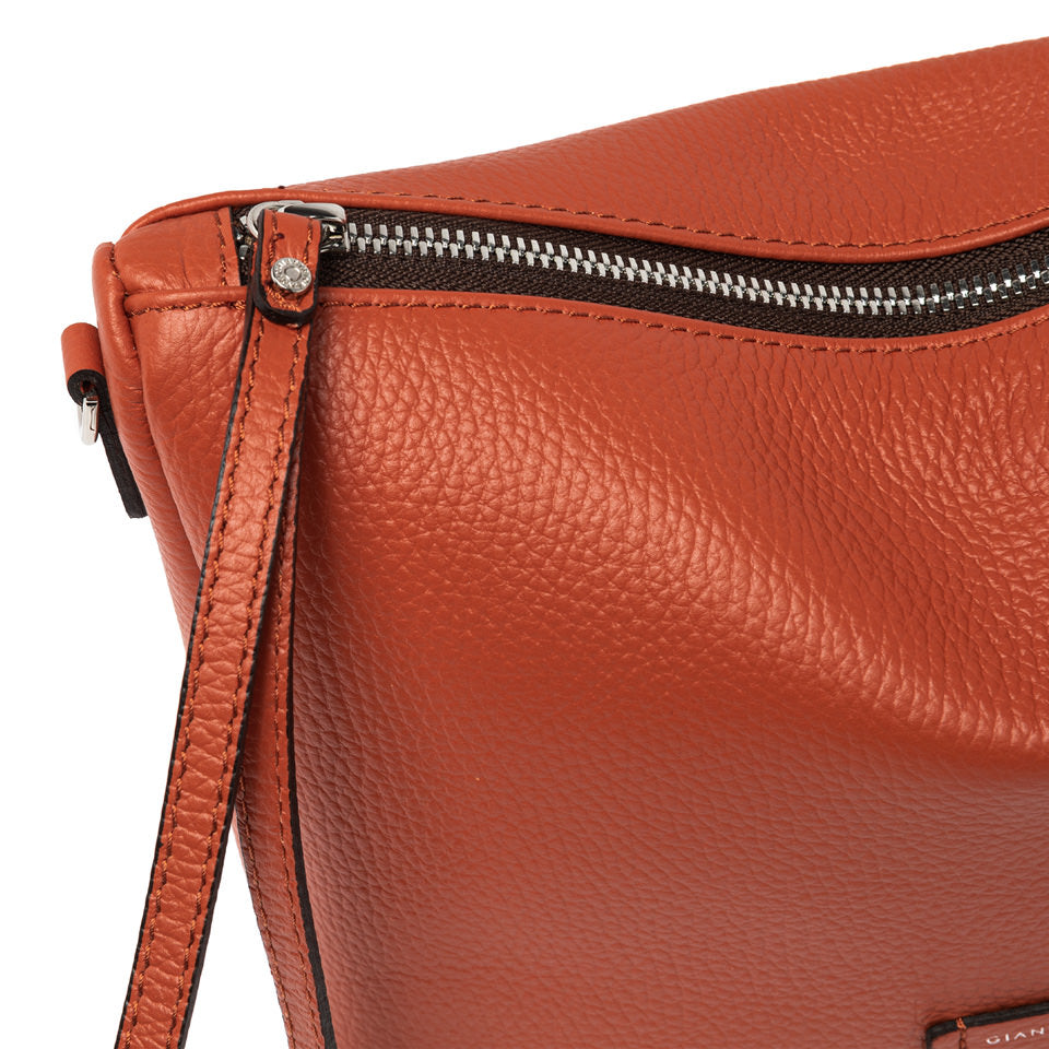 Pochette grande Nora arancione