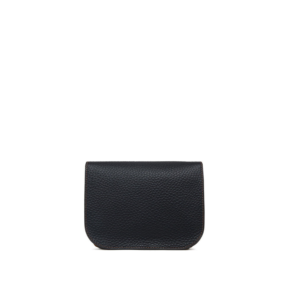 Borsa a tracolla Tara nero-cognac